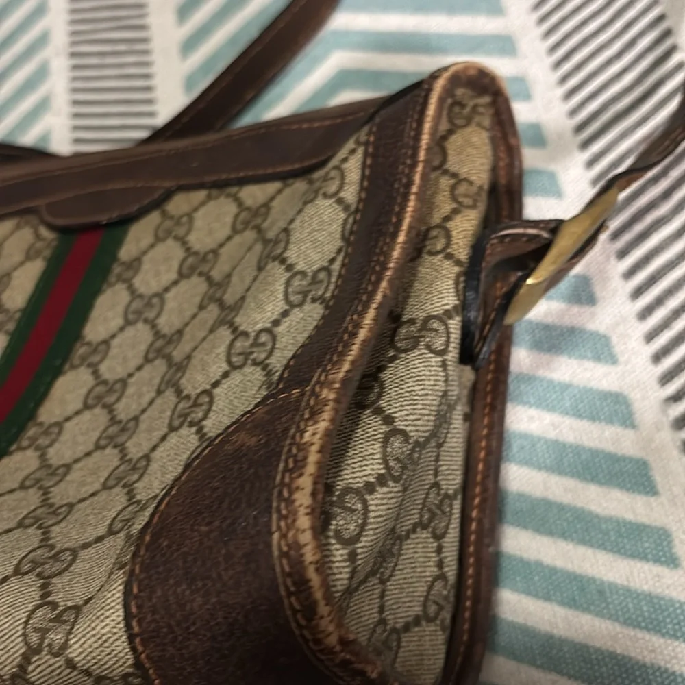 Gucci Brown shoulder bag - Picture 4 of 9